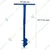 Post Hole Adjustable Auger | Manual Auger | Agriculture Tools for Farming with 6 inch Diameter